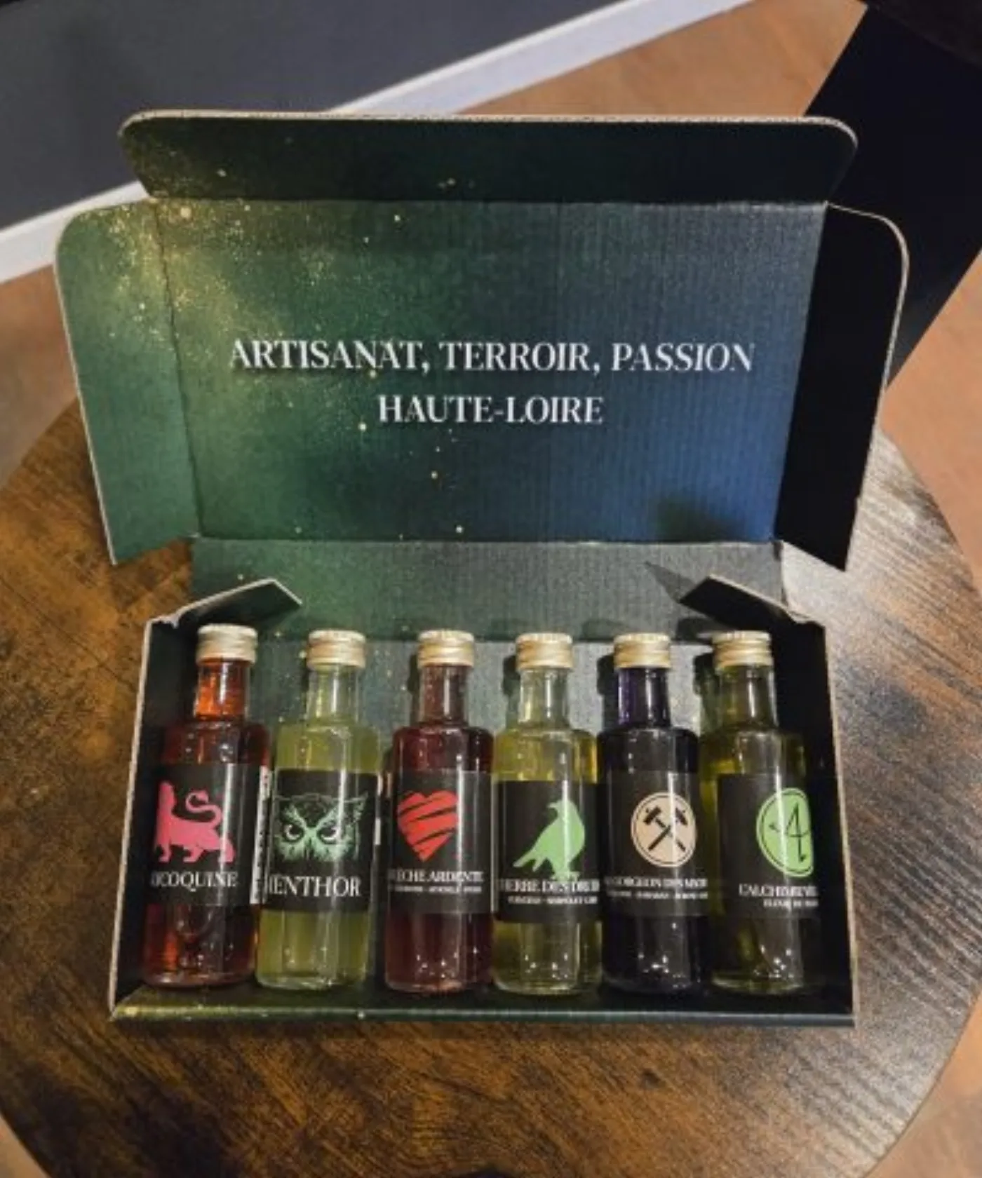 Coffret Initiation — liqueur artisanale aux plantes de Haute-Loire