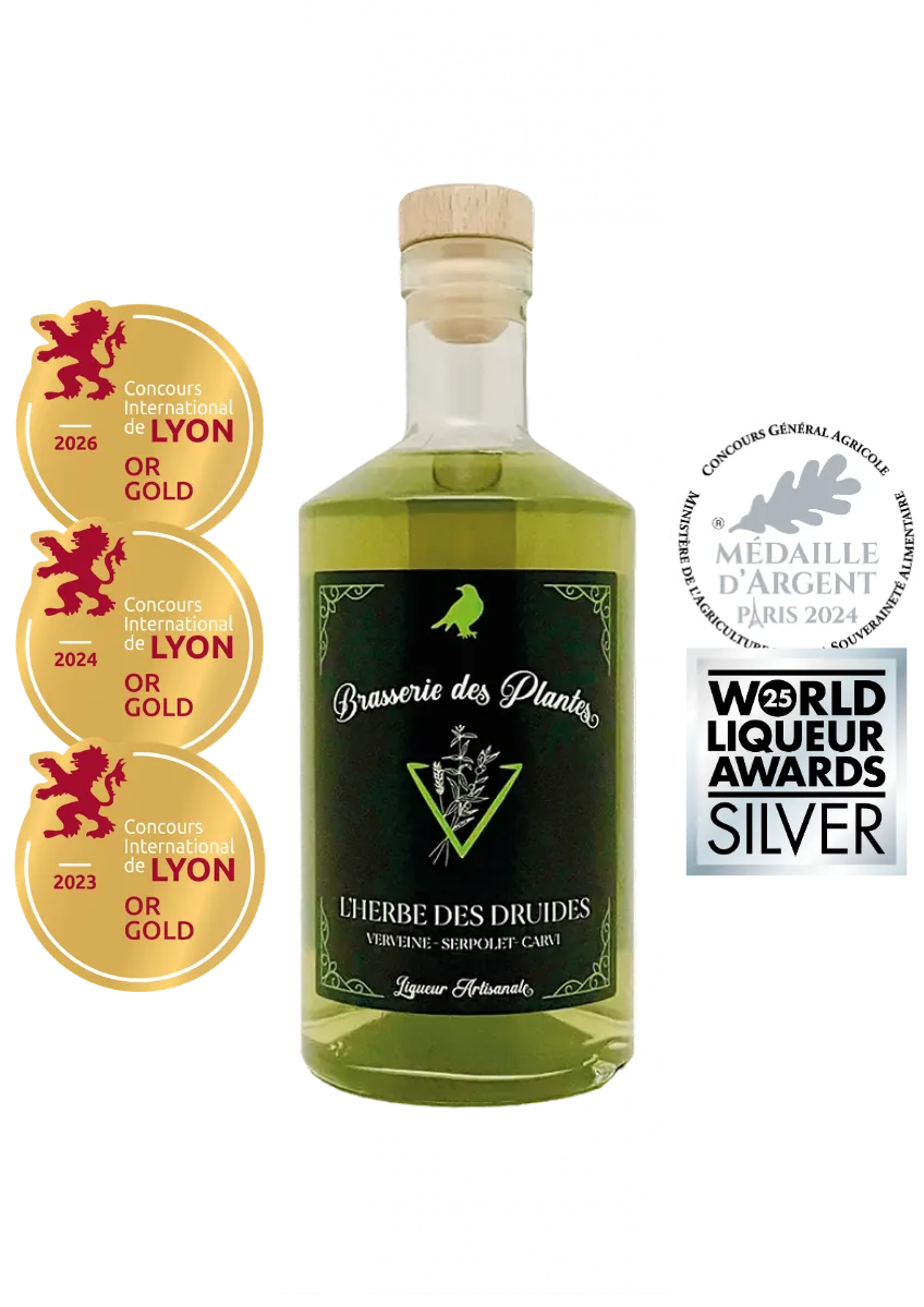 L'Herbe des Druides — liqueur artisanale aux plantes de Haute-Loire