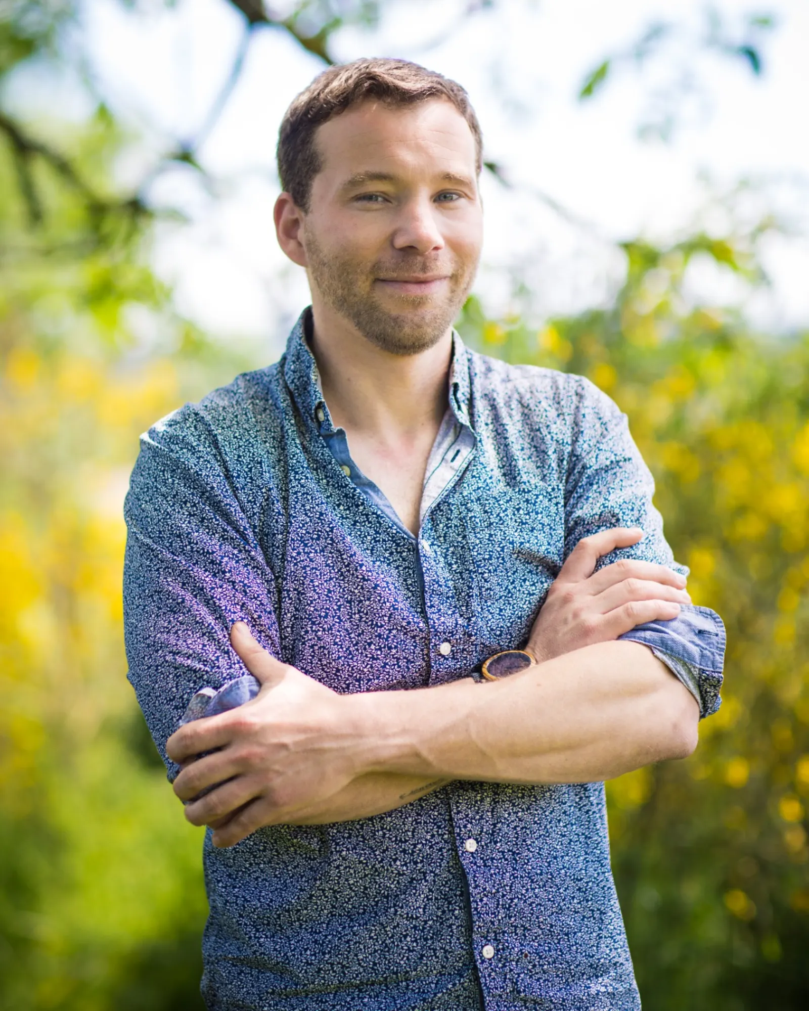 Portrait de Guillaume, cofondateur de la Brasserie des Plantes